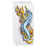 Dragon on Flame Tribal by RyuNeko-Artz.com rack cards