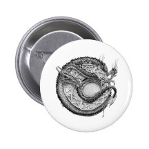 Dragon Ornamental Button