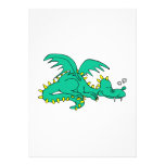 Dragon Sleeping Personalized Announcement