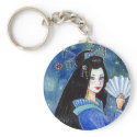Dragon Smile Geisha Keychain