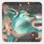 dragon statue with text overlay pic stickers