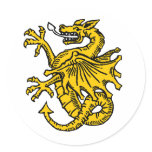 Dragon symbols and artwork stickers