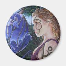 Dragon Tamer's Pact - Air Fridge Magnets