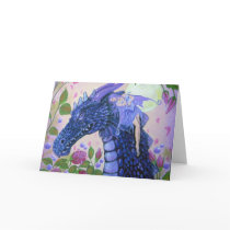 Dragon Tears Sympathy Greeting Cards