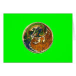 DRAGON TIGER GREETING CARD