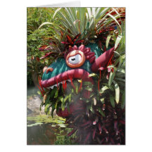 Dragon Topiary Greeting Card