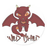 dragon WC red stickers