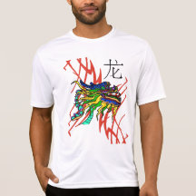 dragon with red t-shirts