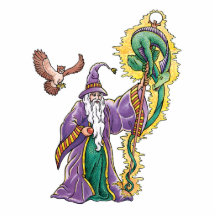 dragon wizard photo cutouts