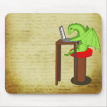 Dragon words mouse pads