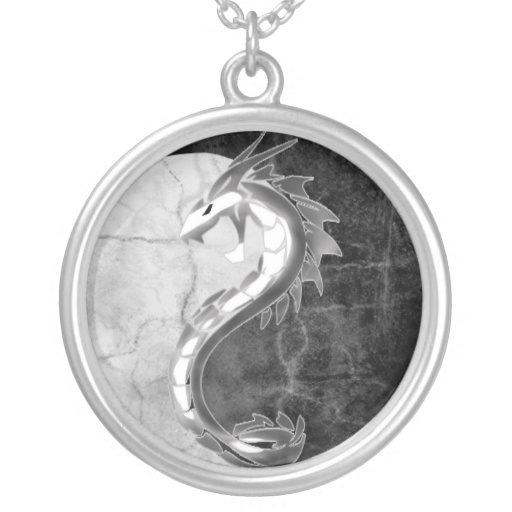 Ying  Necklace on Get Your Ying On With This Stylish Ying Yang Pendant Featuring A