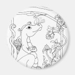 Dragonette Fridge Magnets