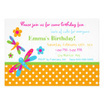 Dragonflies Birthday Invitation 6
