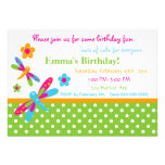 Dragonflies Birthday Invitation 8