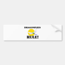 DRAGONFLIES Rule! Bumper Stickers