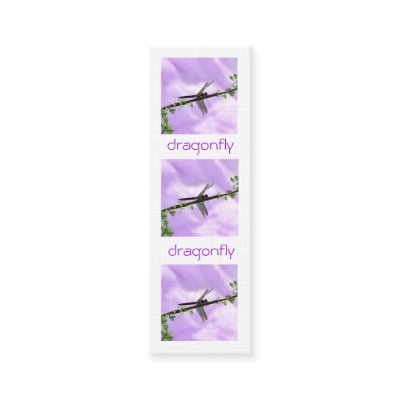 Dragonfly Bookmark Business Cards by GypsyOwl
