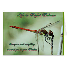 Dragonfly Card