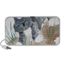 Dragonfly Chase by Kitten Laptop Speakers
