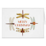 Dragonfly Christmas Card