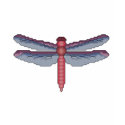Dragonfly Cross Stitch Pattern t-shirts
