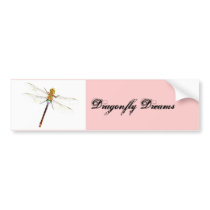 Dragonfly Dreams Bumper Stickers