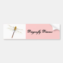 Dragonfly Dreams Bumper Stickers