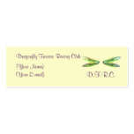 Dragonfly Faeries Racing Club Profile Card business cards