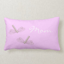 Dragonfly for Happy Mother's Day dragonflies Mum Pillows