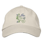 Dragonfly Garden embroidered hats