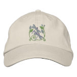 Dragonfly Garden embroidered hats
