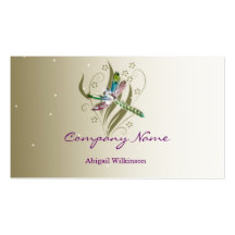 Dragonfly Glow Business Card