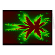 Dragonfly in flames Greeting Card