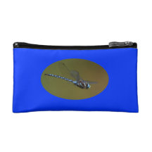 Dragonfly in Flight Cosmetic Bags