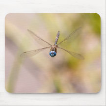Dragonfly in Flight Photo Mouse Pads