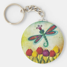 dragonfly keychain
