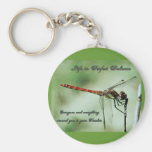 Dragonfly Keychain