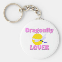 Dragonfly Lover Keychain