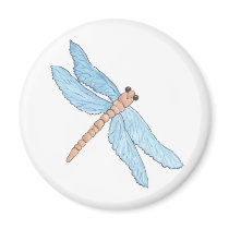 Dragonfly Refrigerator Magnets