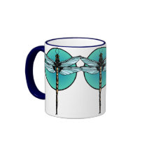 Dragonfly Coffee Mugs