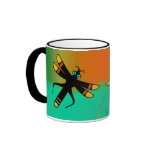 Dragonfly mugs