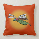 dragonfly pillow