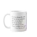 Dragonfly Poem (small) - mug