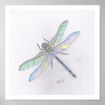 DRAGONFLY print (11"x11")