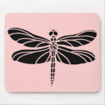 Dragonfly Silhouette mousepads