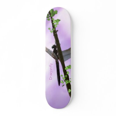 Dragonfly Skateboard by GypsyOwl