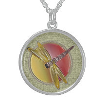 Dragonfly Symbol Necklace