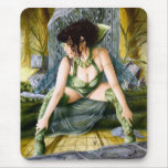 Dragonfly Winged Elf mousepads