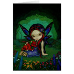 "Dragonling Garden I" Greeting Card