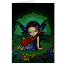 "Dragonling Garden I" Greeting Card