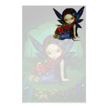 "Dragonling Garden I" Stationery